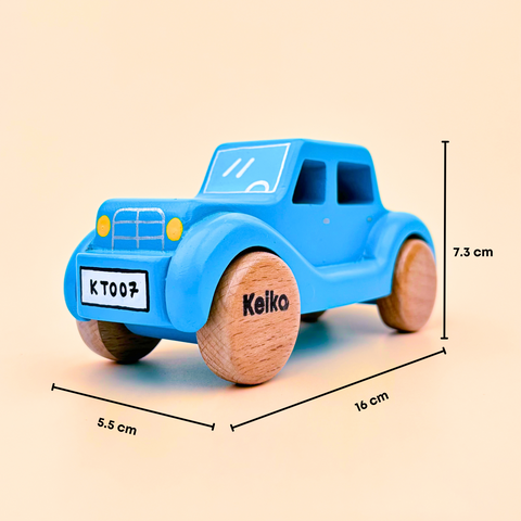 Wooden Vintage Toy Car