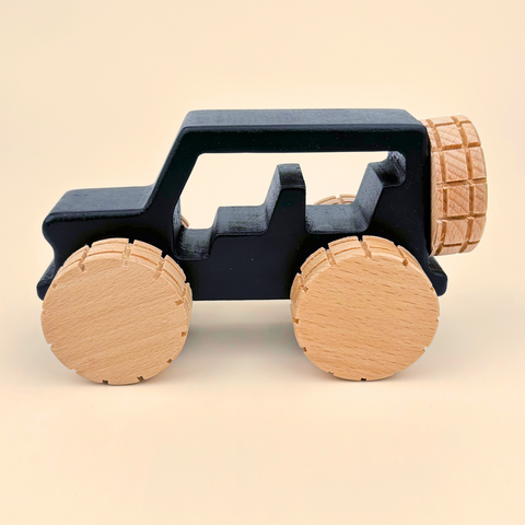 Wooden Jeep Toy