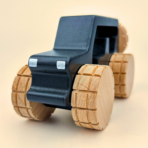 Keiko Wooden Jeep- Push Toy