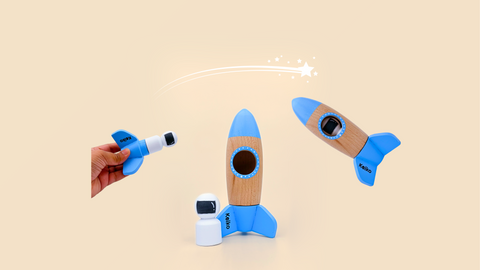 Introducing wooden rocket set